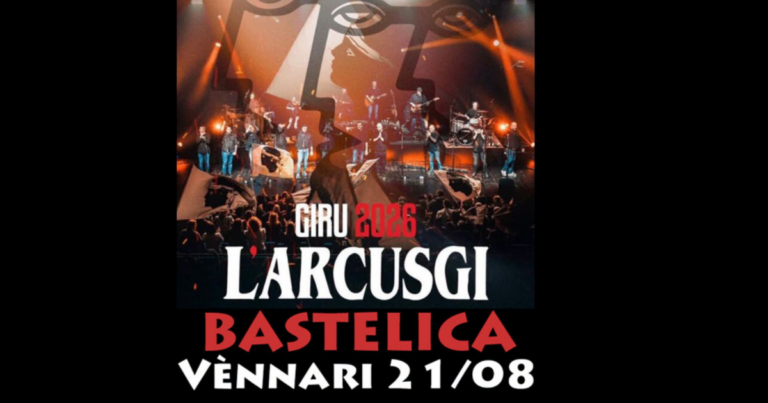 L’Arcusgi en concert à Bastelica le 21 août 2026